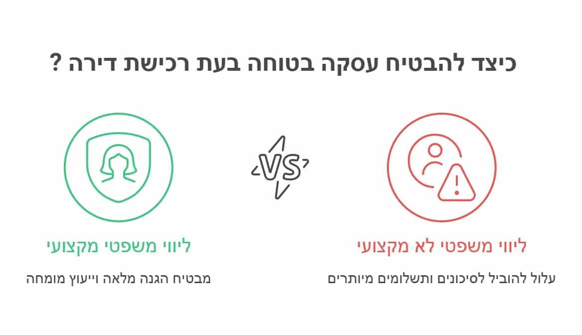 כיצד להבטיח עסקה בטוחה בעת רכישת דירה - עורכת דין מור עדה משרד עורכי דין