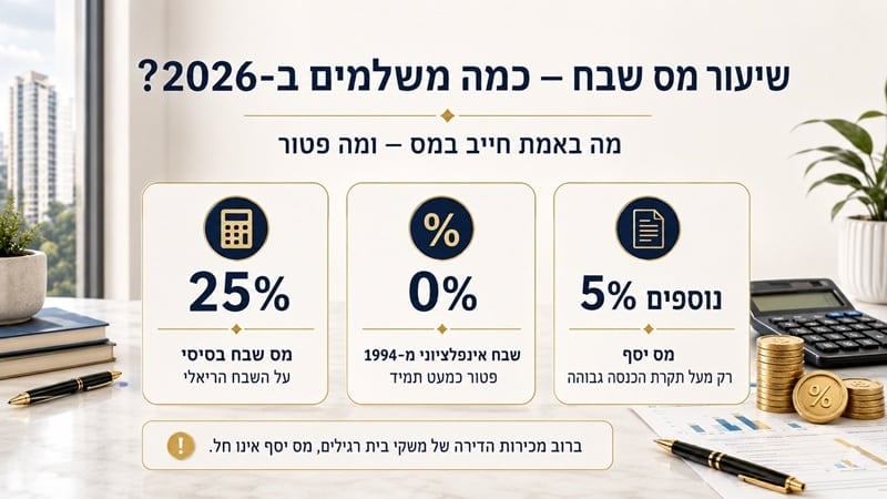 כמה משלמים מס שבח - מור עדה משרד עורכי דין למקרקעין